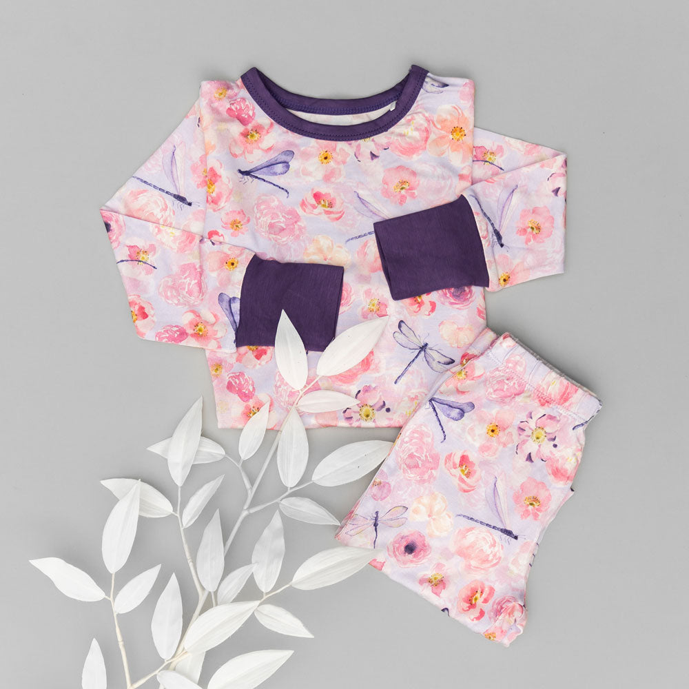Bamboo Long Sleeve 2-Piece Set Elmerial