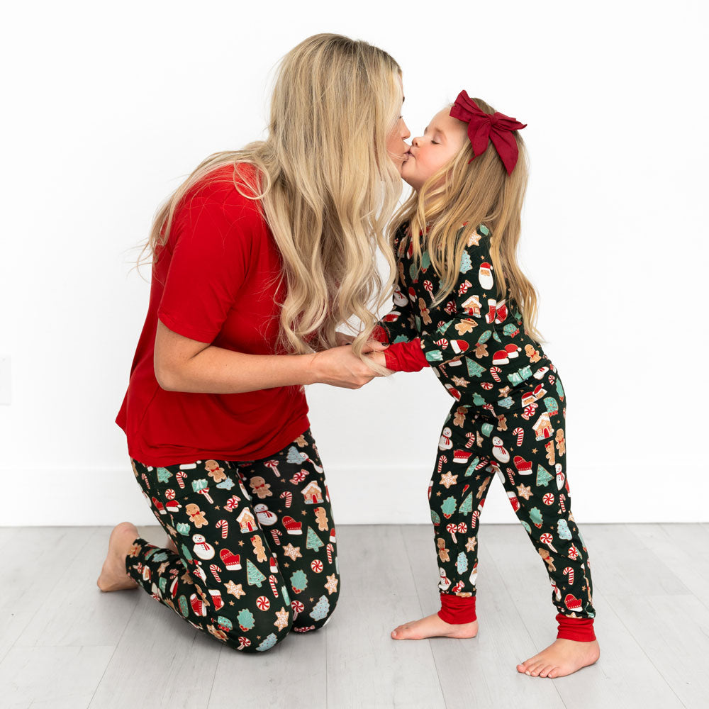 Scarlett Christmas Cookies Bamboo Women's Lounge Pants Love by Lils