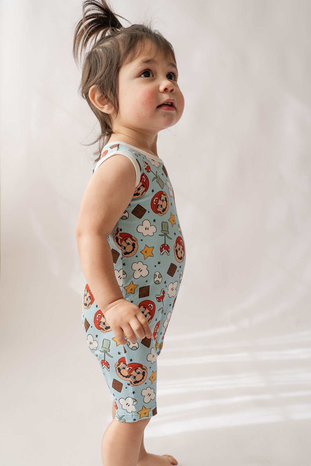 Mario Shorty Tank Romper
