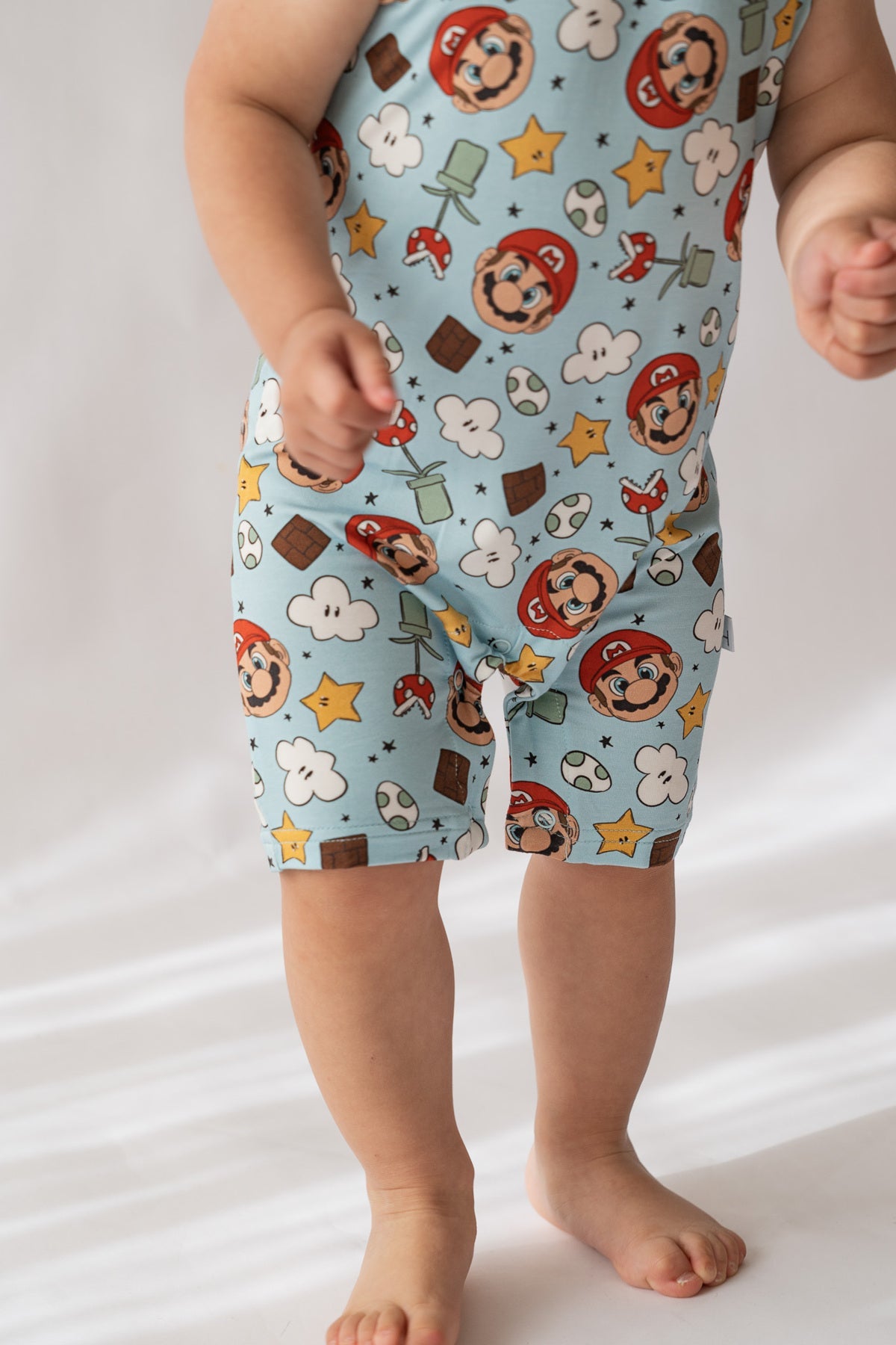 Mario Shorty Tank Romper