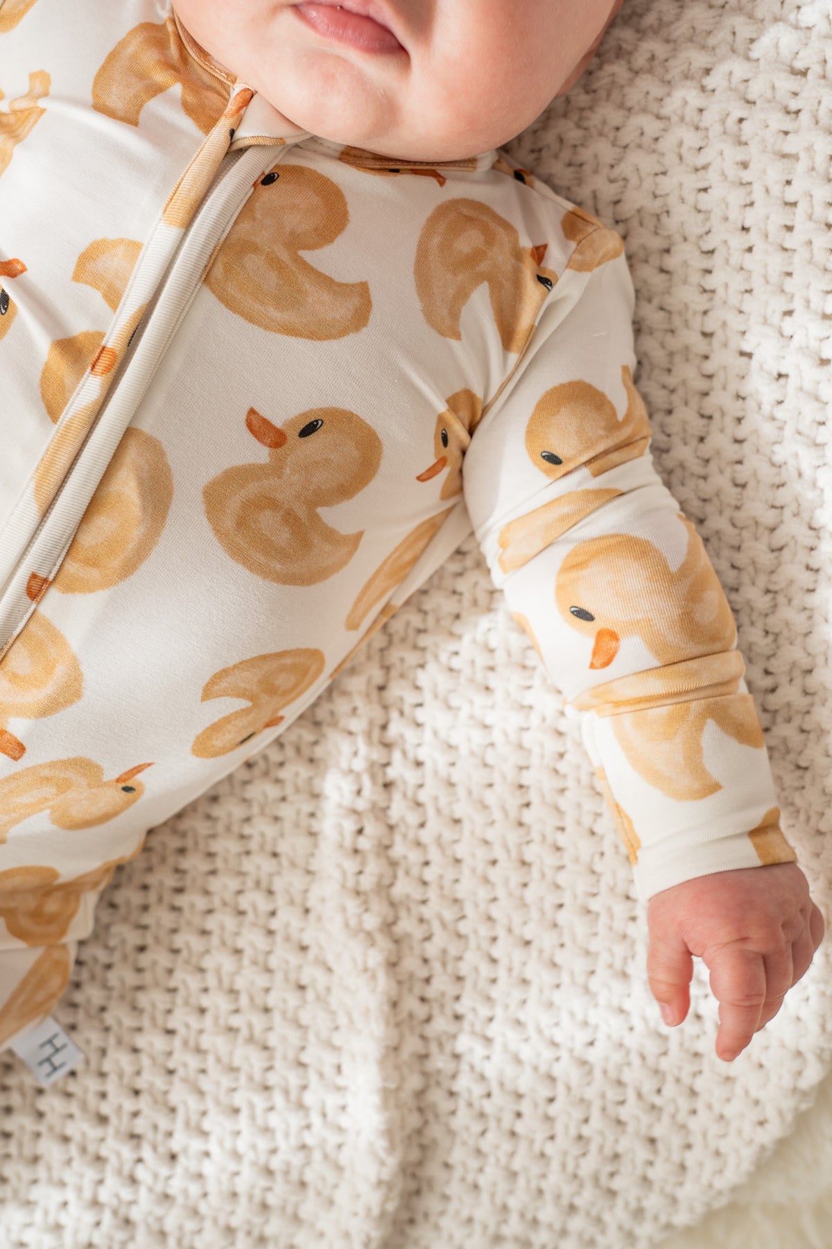 Printed Bamboo Cozy Loveralls Pajamas by House Blend