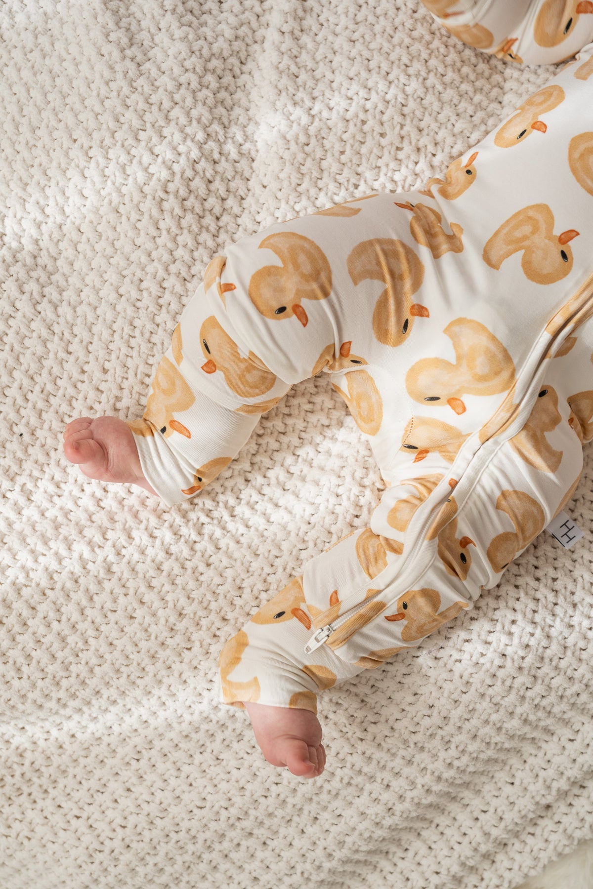 Printed Bamboo Cozy Loveralls Pajamas by House Blend