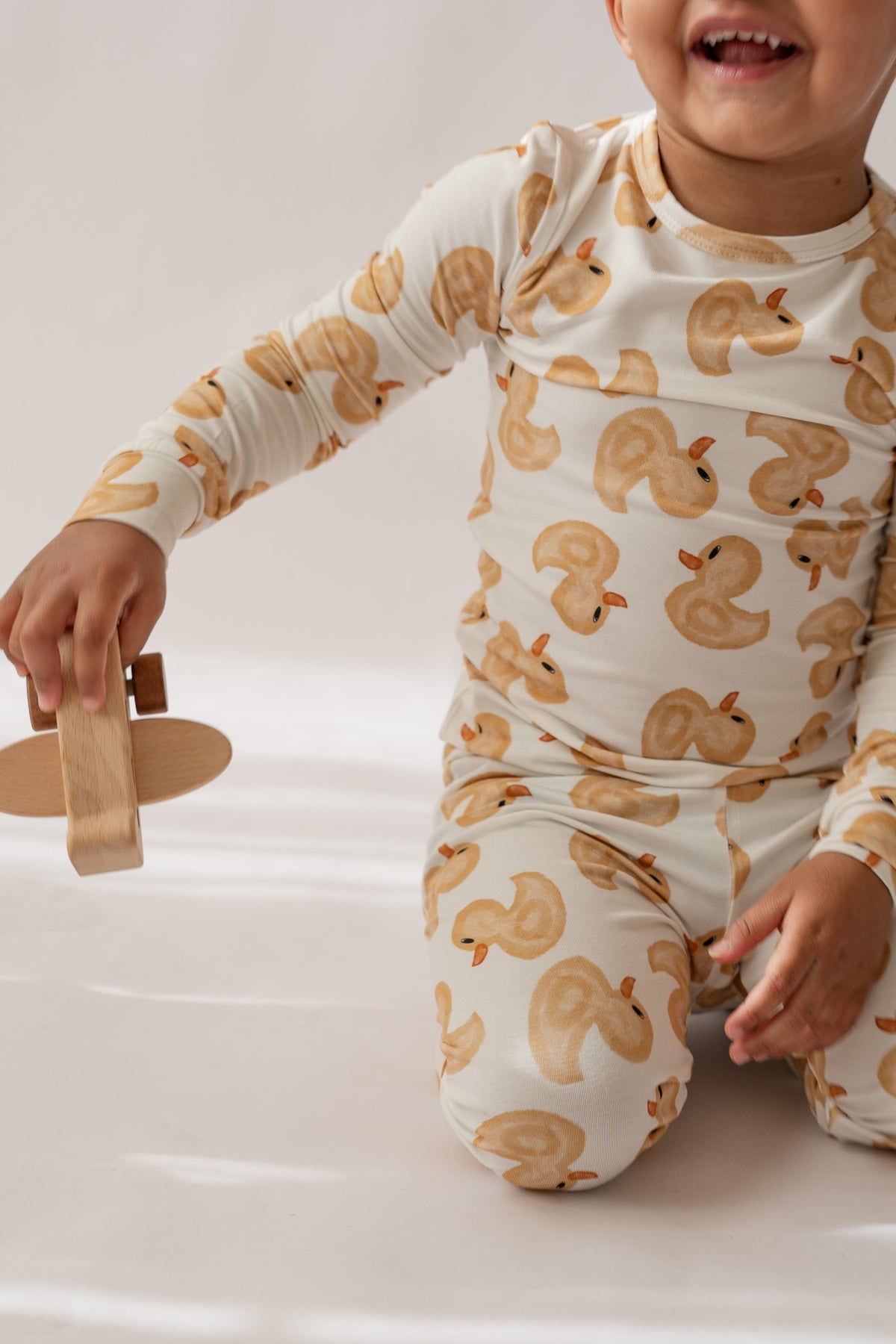 Bamboo Printed 2 Piece Jammies House Blend Bamboo Ducky