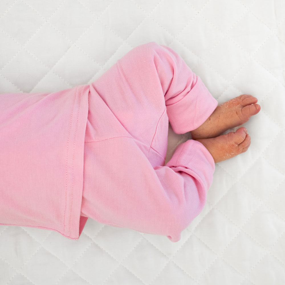 Light Pink Bamboo Infant 2-Piece Set Laree + Co.