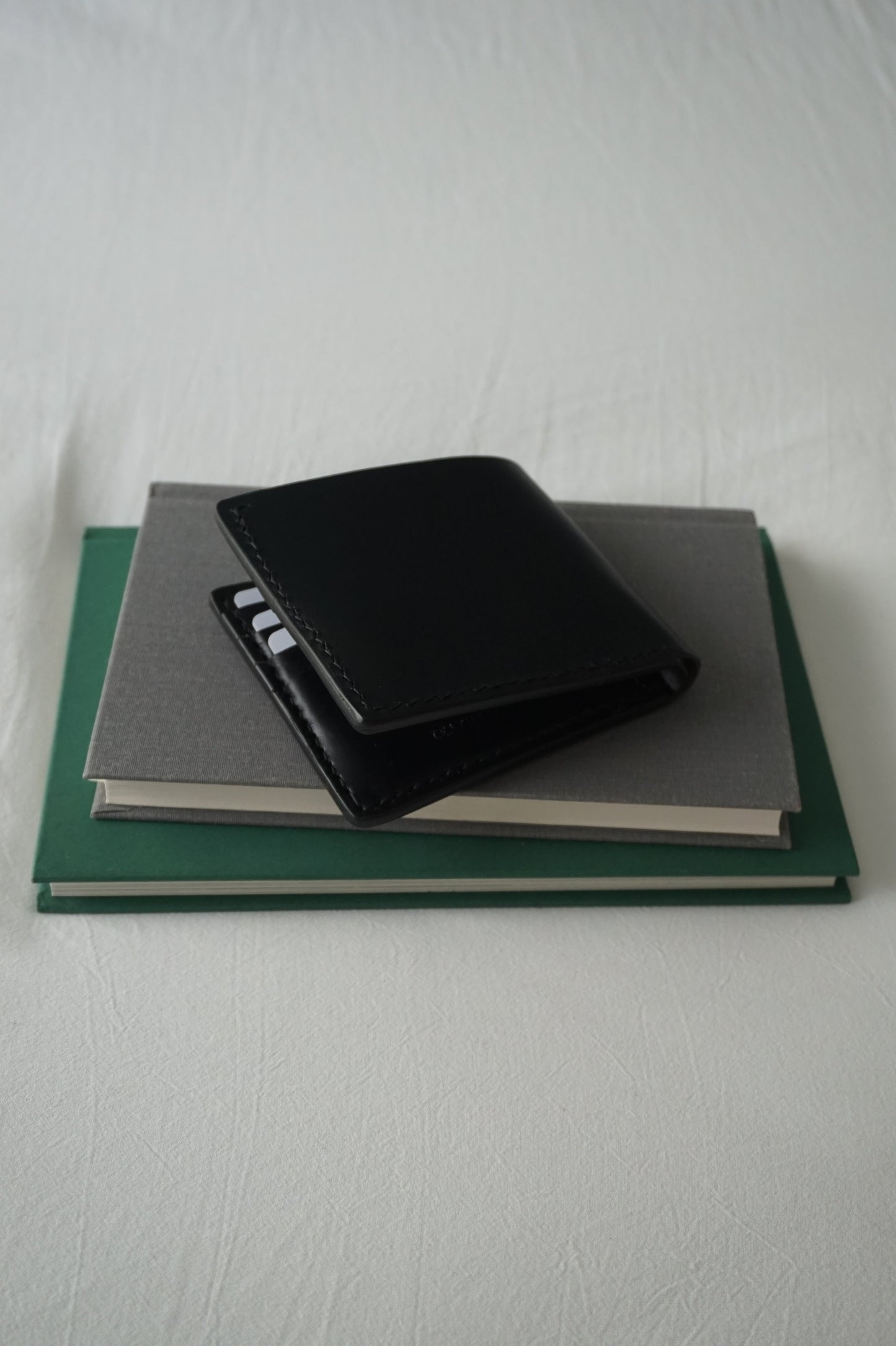 11 Pocket Bi Fold Full Grain Leather Wallet