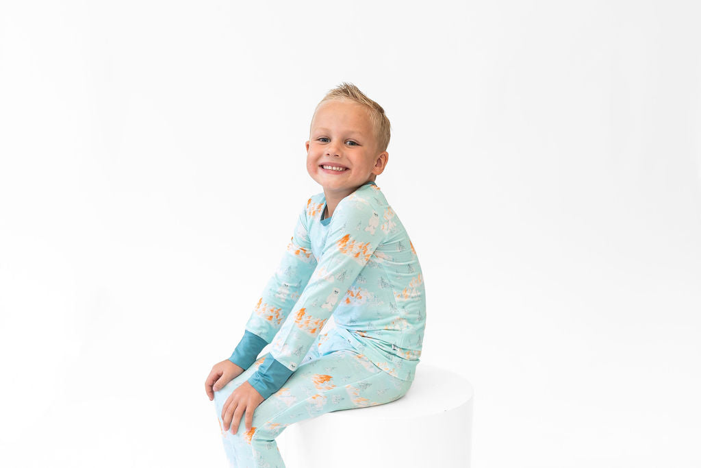 Jude Bamboo Long Sleeve 2-Piece Set Laree + Co.