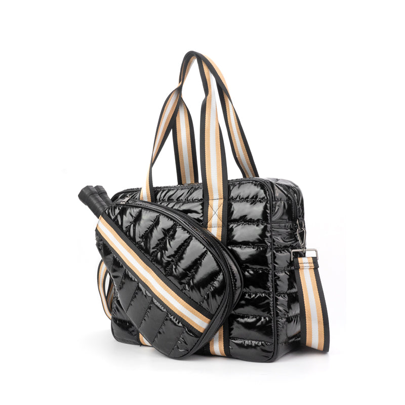 Pickleball Puffer Duffel Sport Bag The Bennett Babs+Birdie