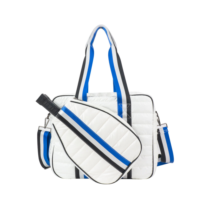 Pickleball Puffer Duffel Sport Bag The Bennett by Babs+Birdie 5 Colors