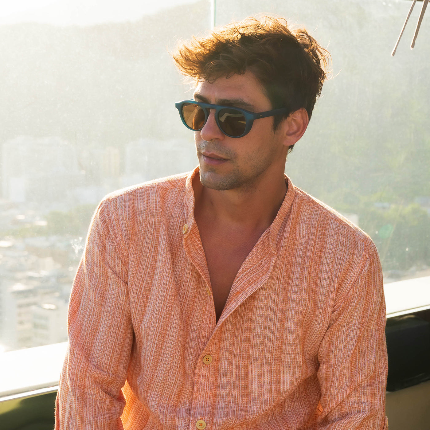 Champlain Oversized Sunglasses StokedPlastic® Eyewear Opolis