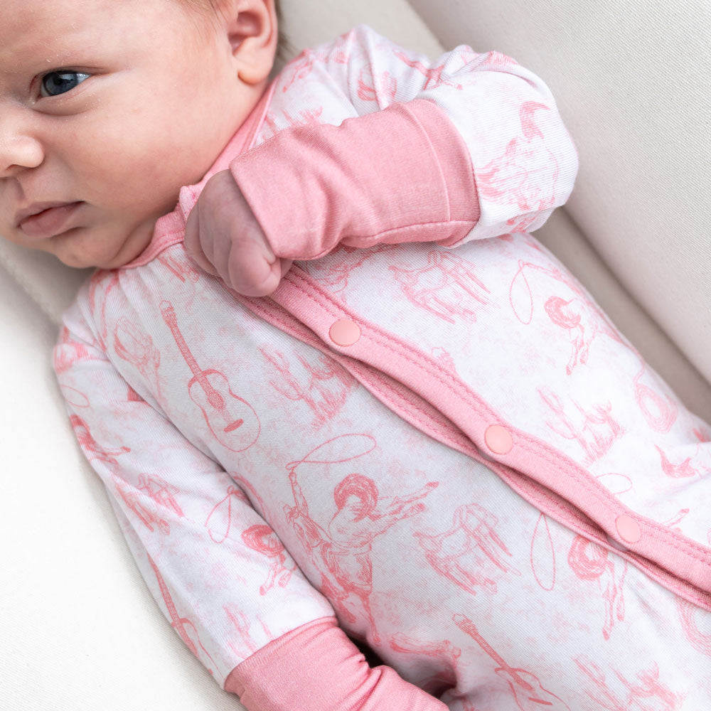 Bamboo Convertible Footie Soft One-Piece with 3-Way Zipper Laree + Co.