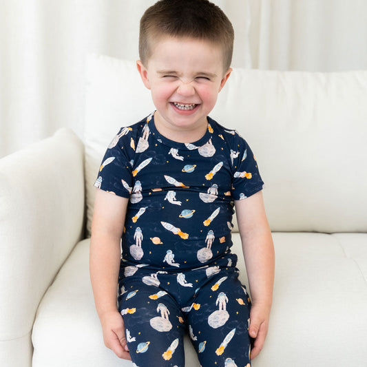 Bamboo 2-Piece Set Short Sleeve Shirt and Pants Samuel