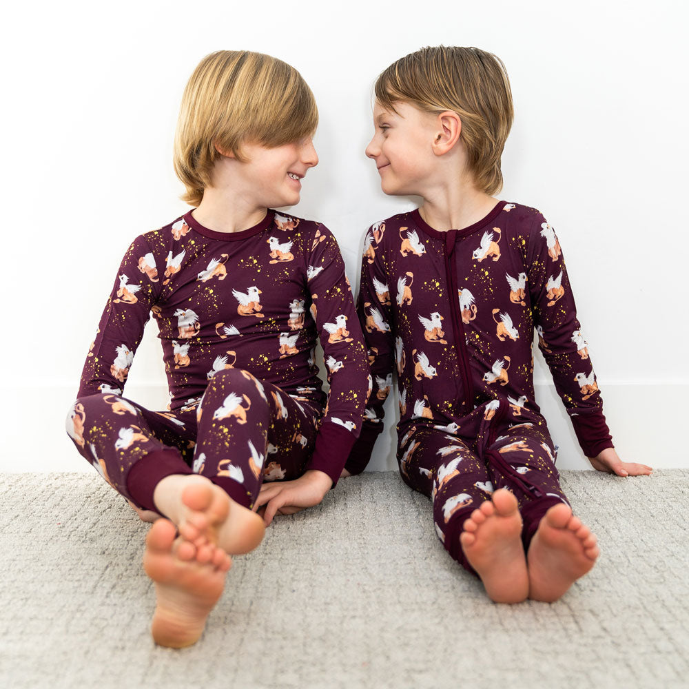 Griffin Bamboo Long Sleeve 2-Piece Set