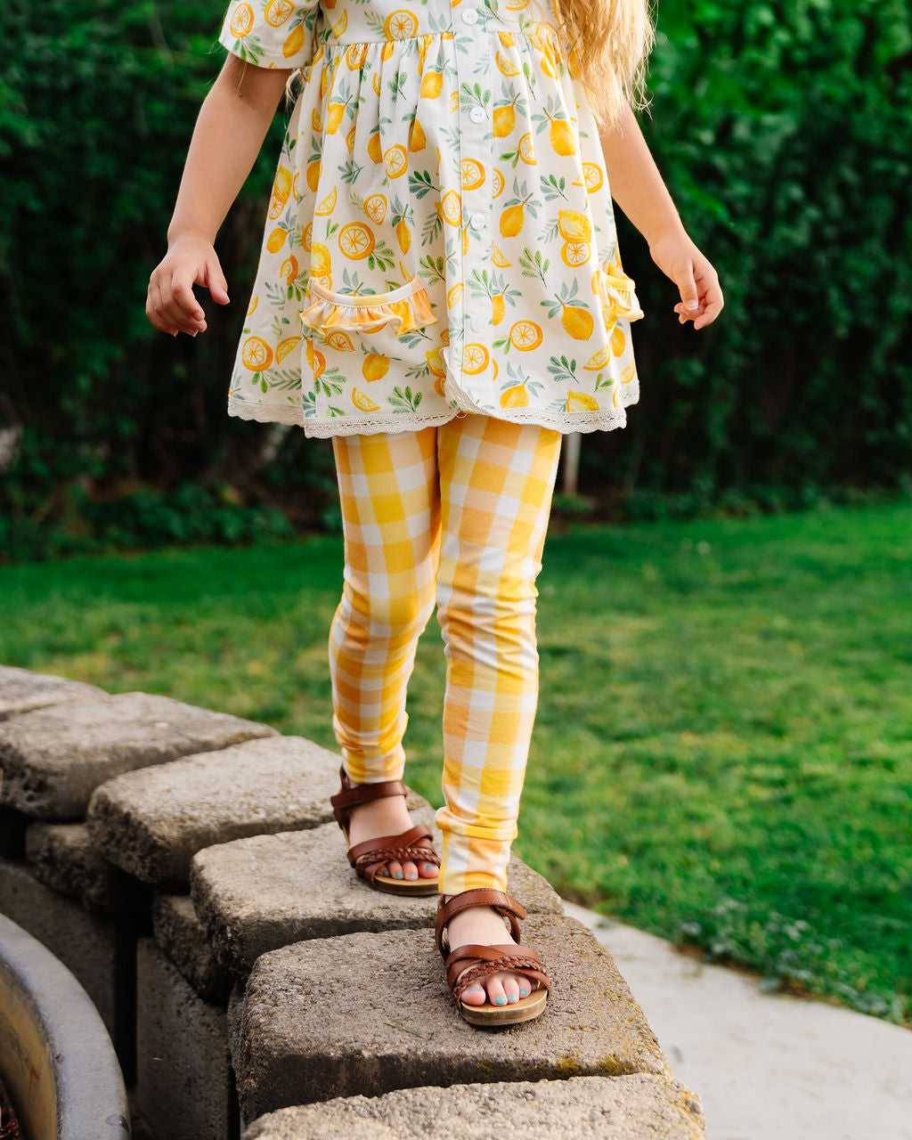 Bamboo Short Sleeve Tunic + Legging Set Lightweight Laree + Co.