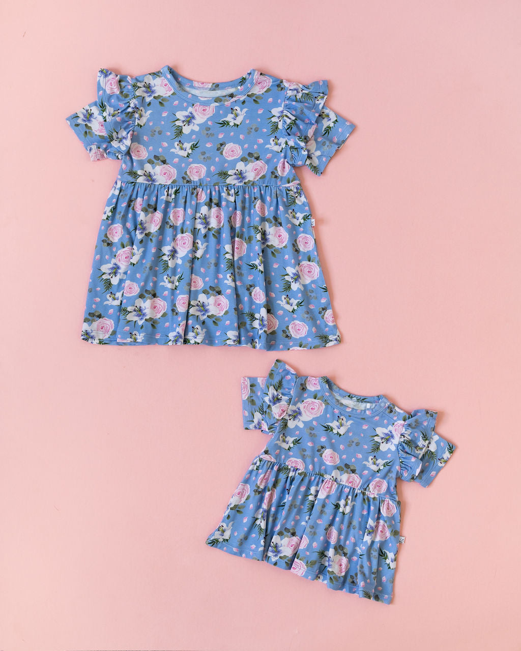 Lillian Floral Bamboo Peplum Top by Laree + Co.
