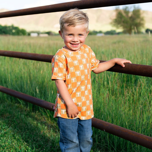 Bamboo Short Sleeve Signature Tee Kids T-Shirt Kasen