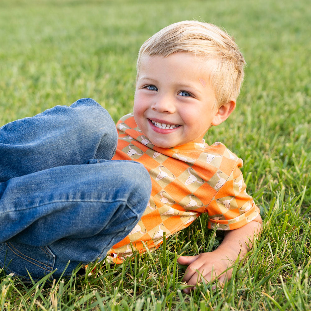 Bamboo Short Sleeve Signature Tee Kids T-Shirt Kasen