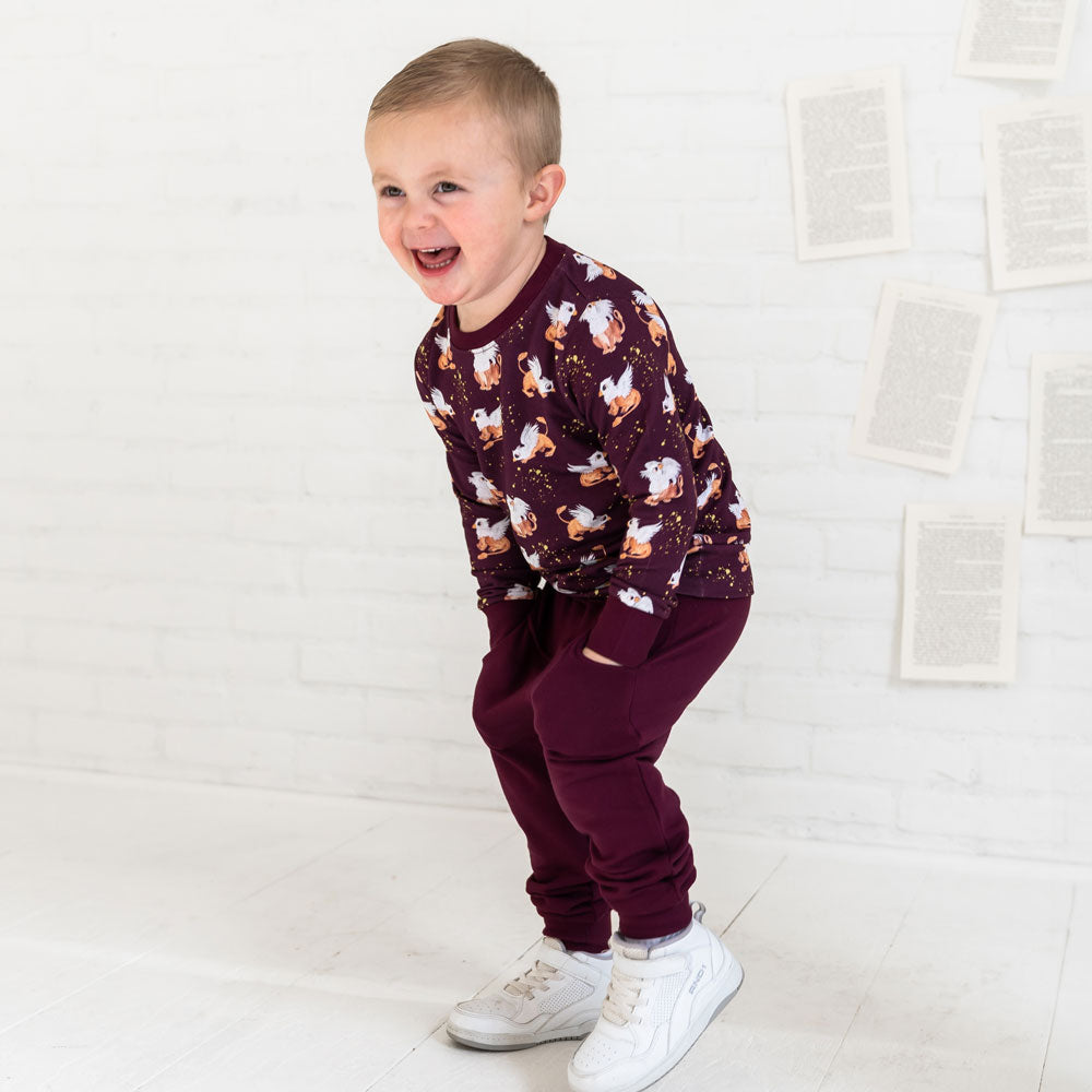 Bamboo Luxe Long Sleeve Jogger Set Griffin