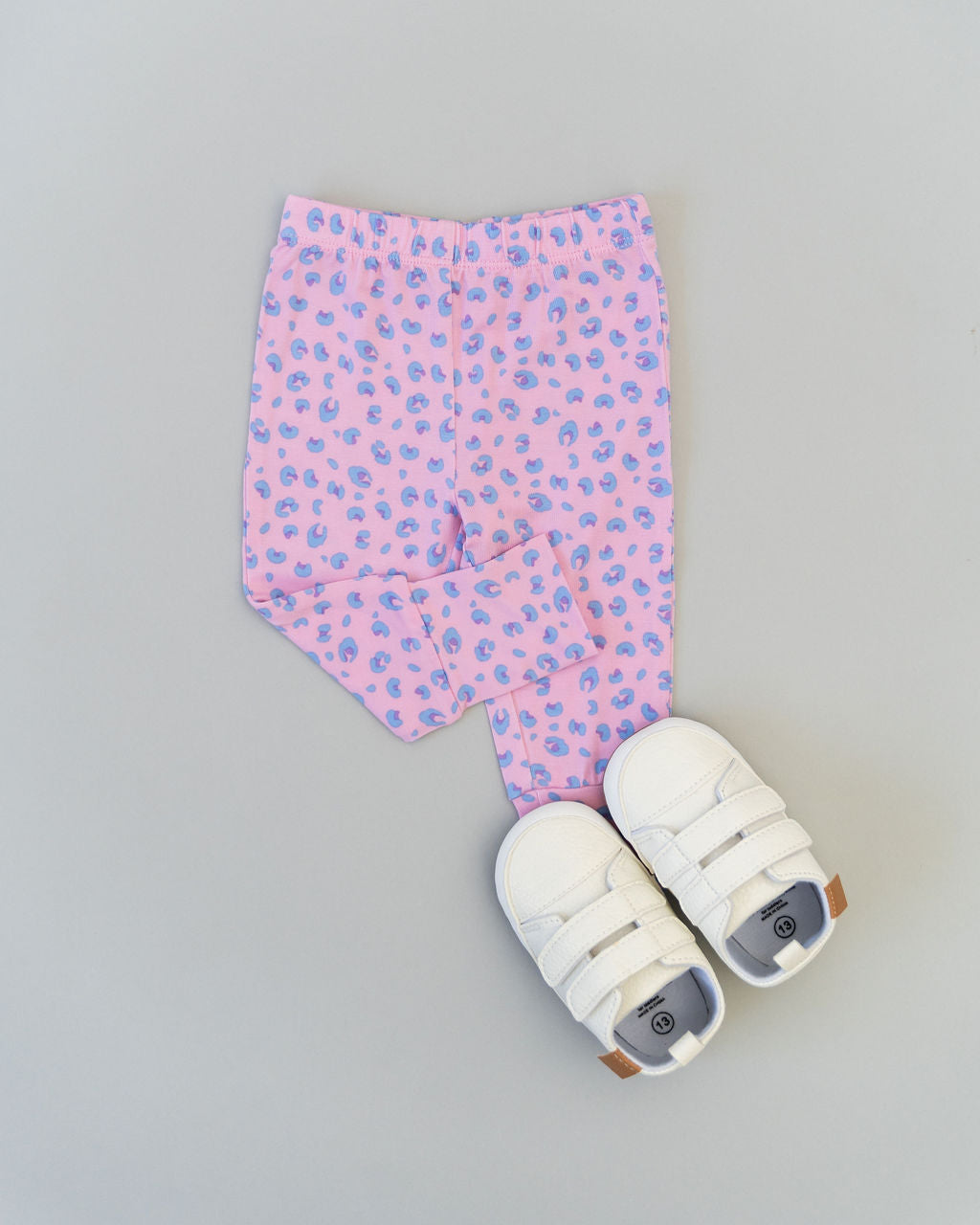 Lillian Leopard Bamboo Leggings Soft Children's Leggings Laree + Co.