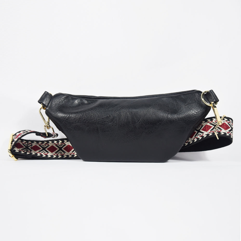 Dual Zipper Compact Sling Bag The Soho Babs+Birdie