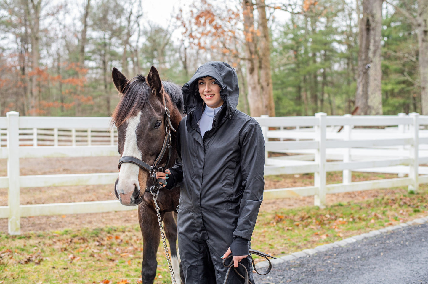 Waterproof Breathable Rain Gear Jumpsuit REDINGOTE