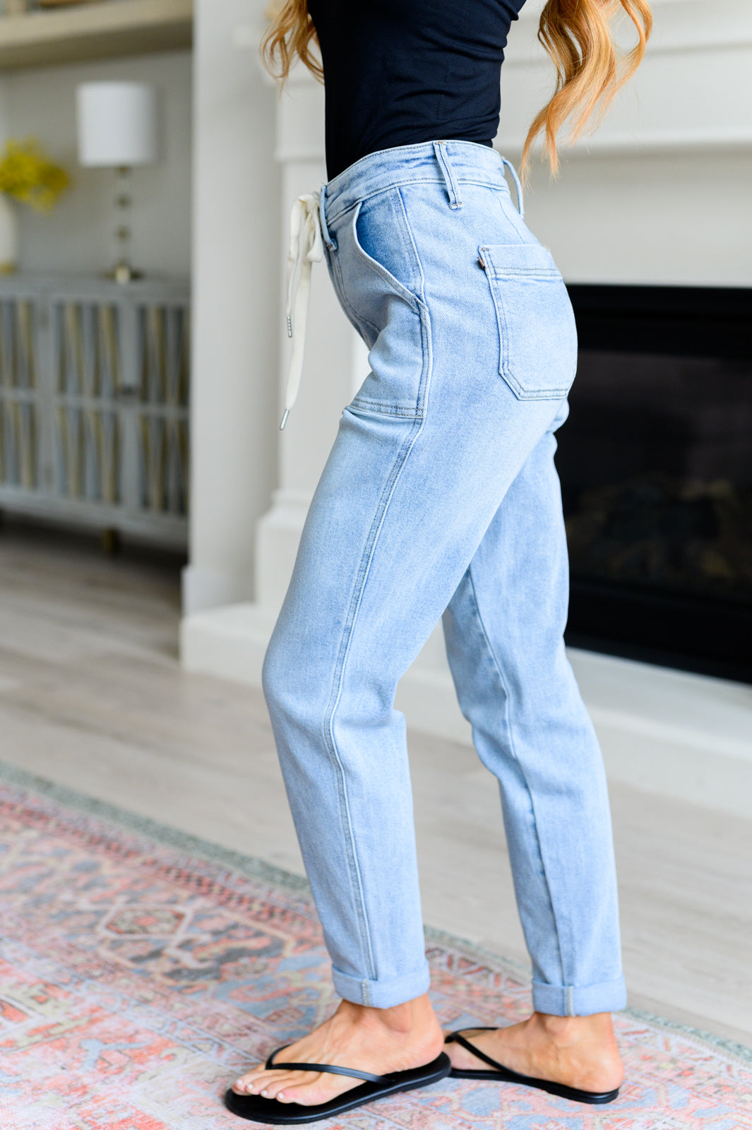 Cooper High Rise Vintage Denim Jogger Judy Blue