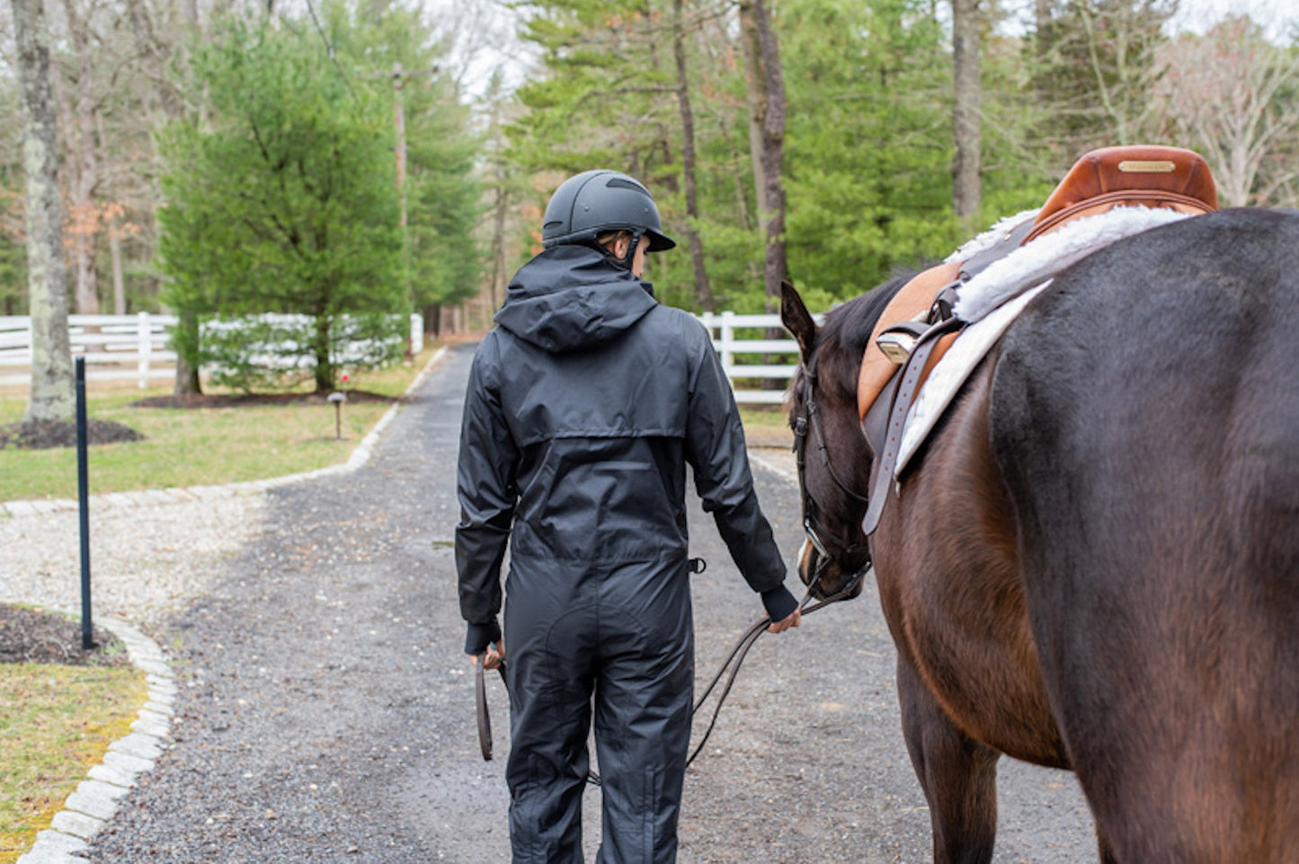 Waterproof Breathable Rain Gear Jumpsuit REDINGOTE