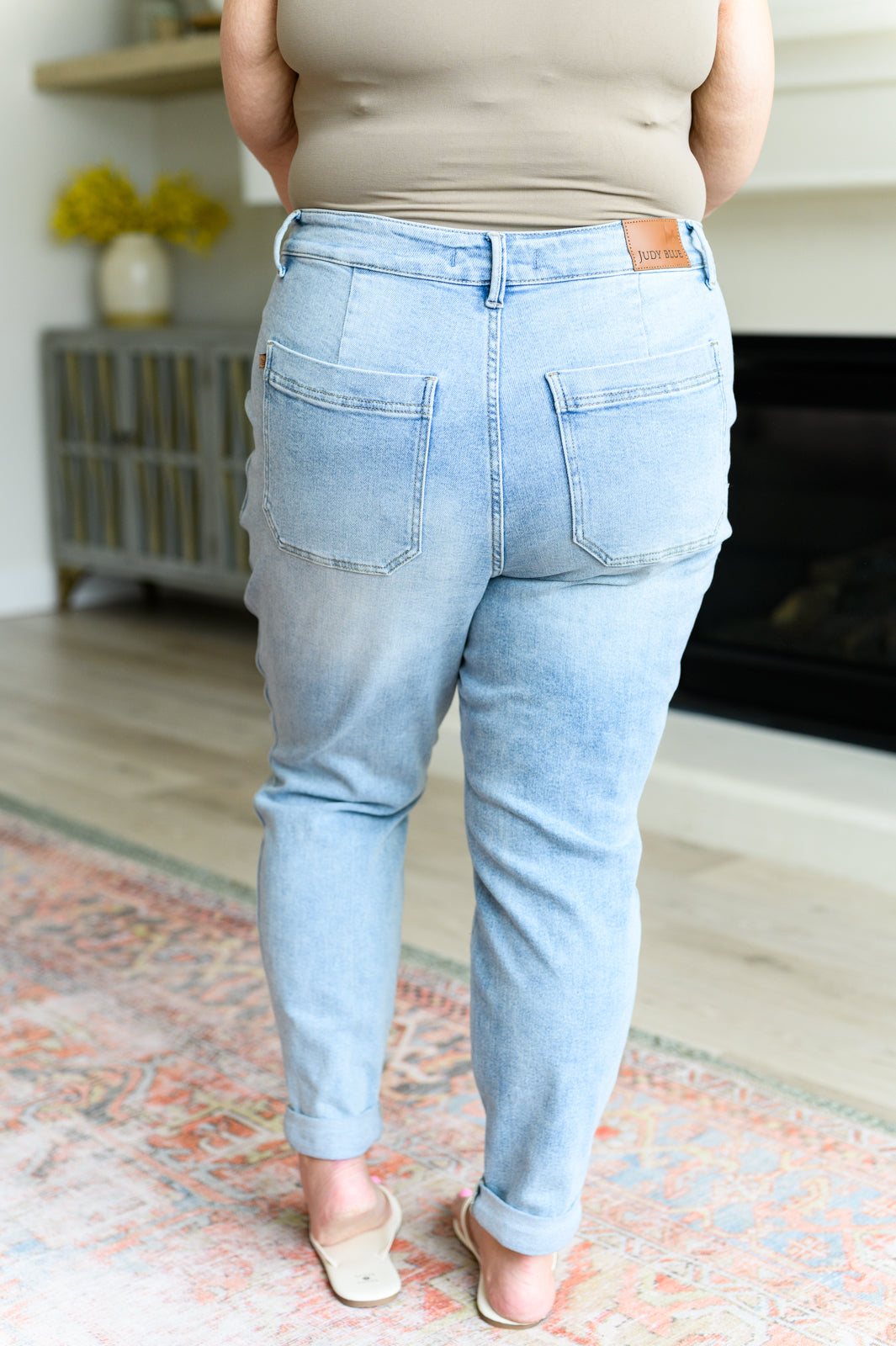 Cooper High Rise Vintage Denim Jogger Judy Blue
