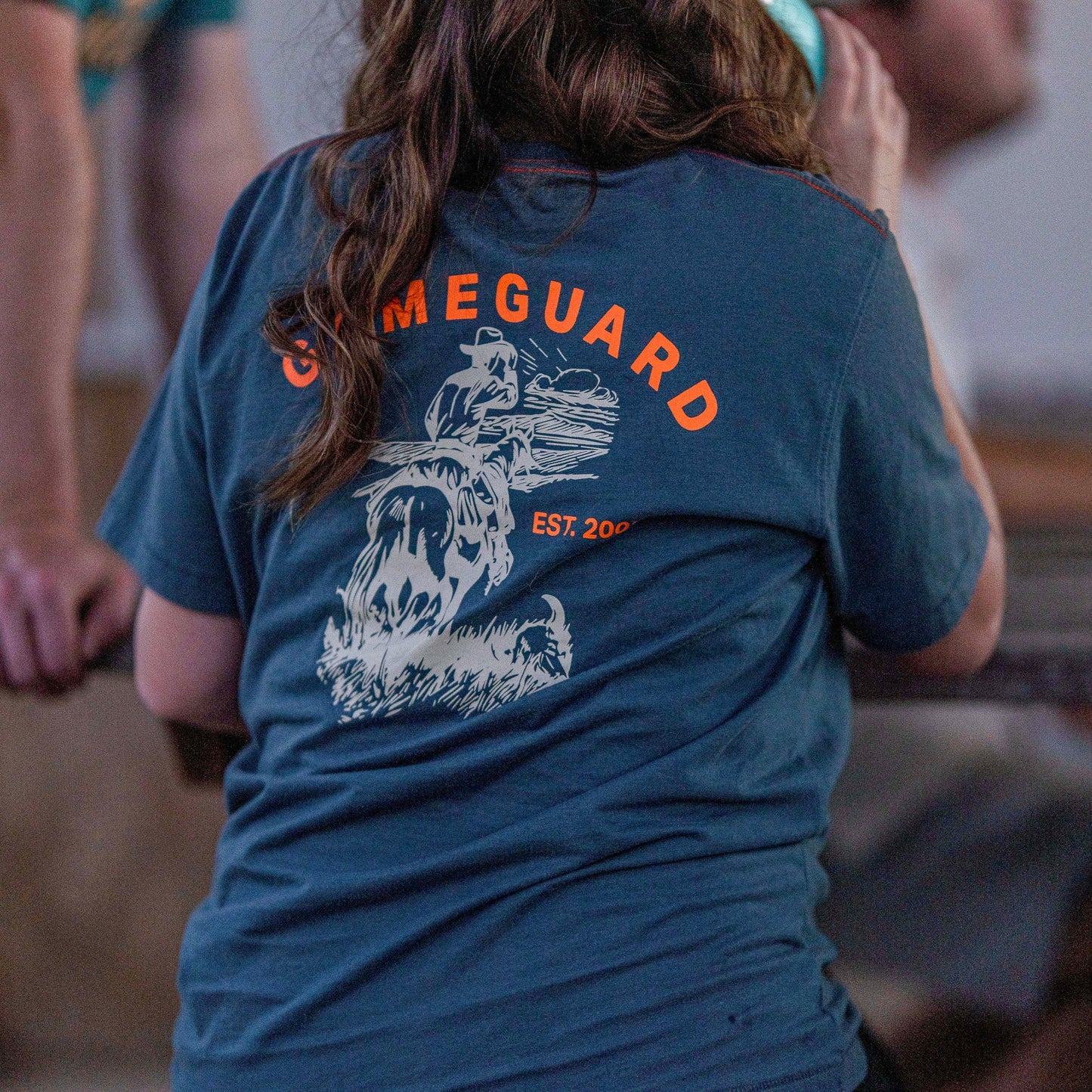 Deep Water Lightweight Graphic Tee Orange Collection