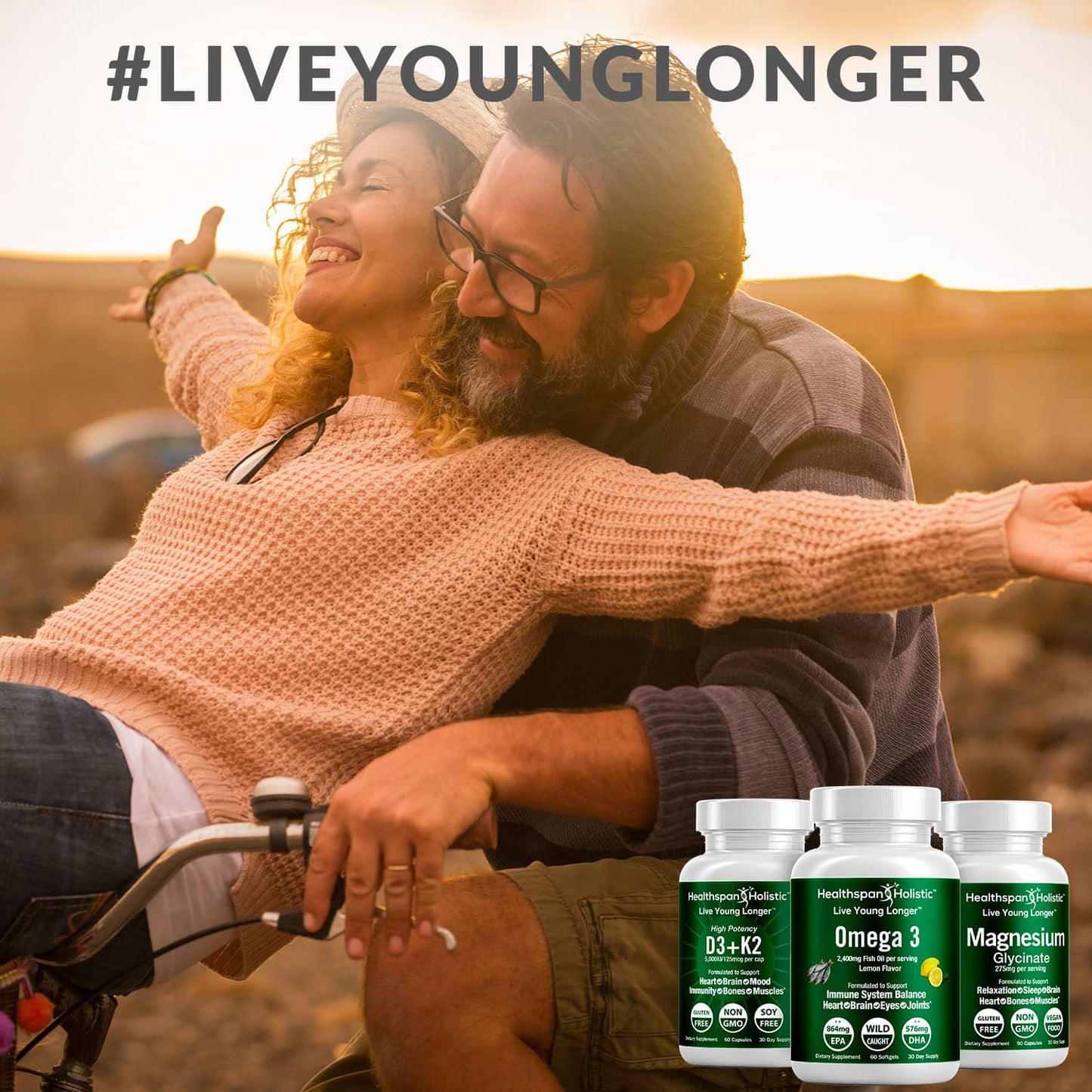 D3-Omega 3-Magnesium Daily Essentials Bundle