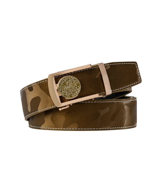 Golden Albatross Reflective Camo Golf Belt Bird Hunter Collection