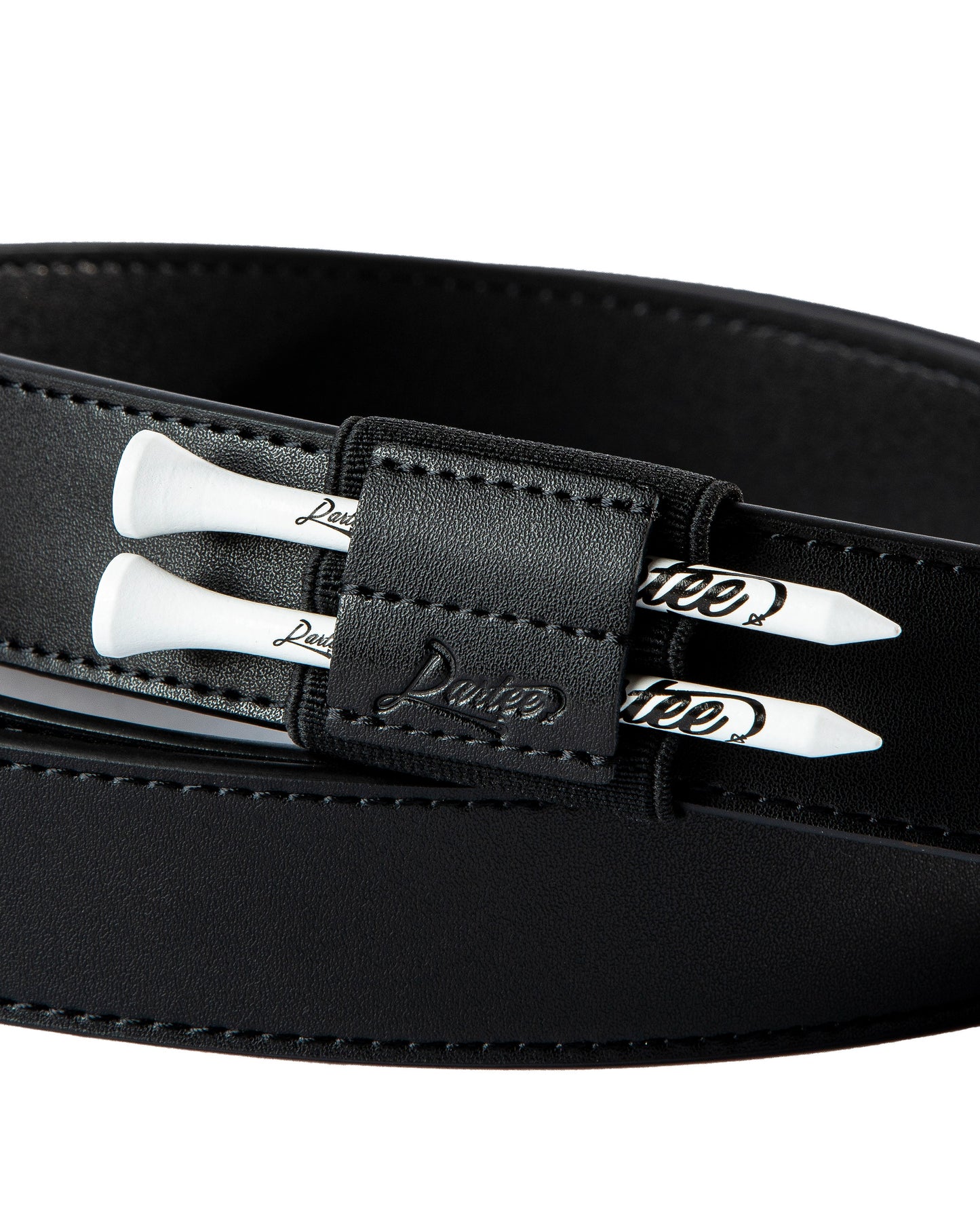 Shadow Storm Black Weather-Resistant Golf Belt Dartee Golf