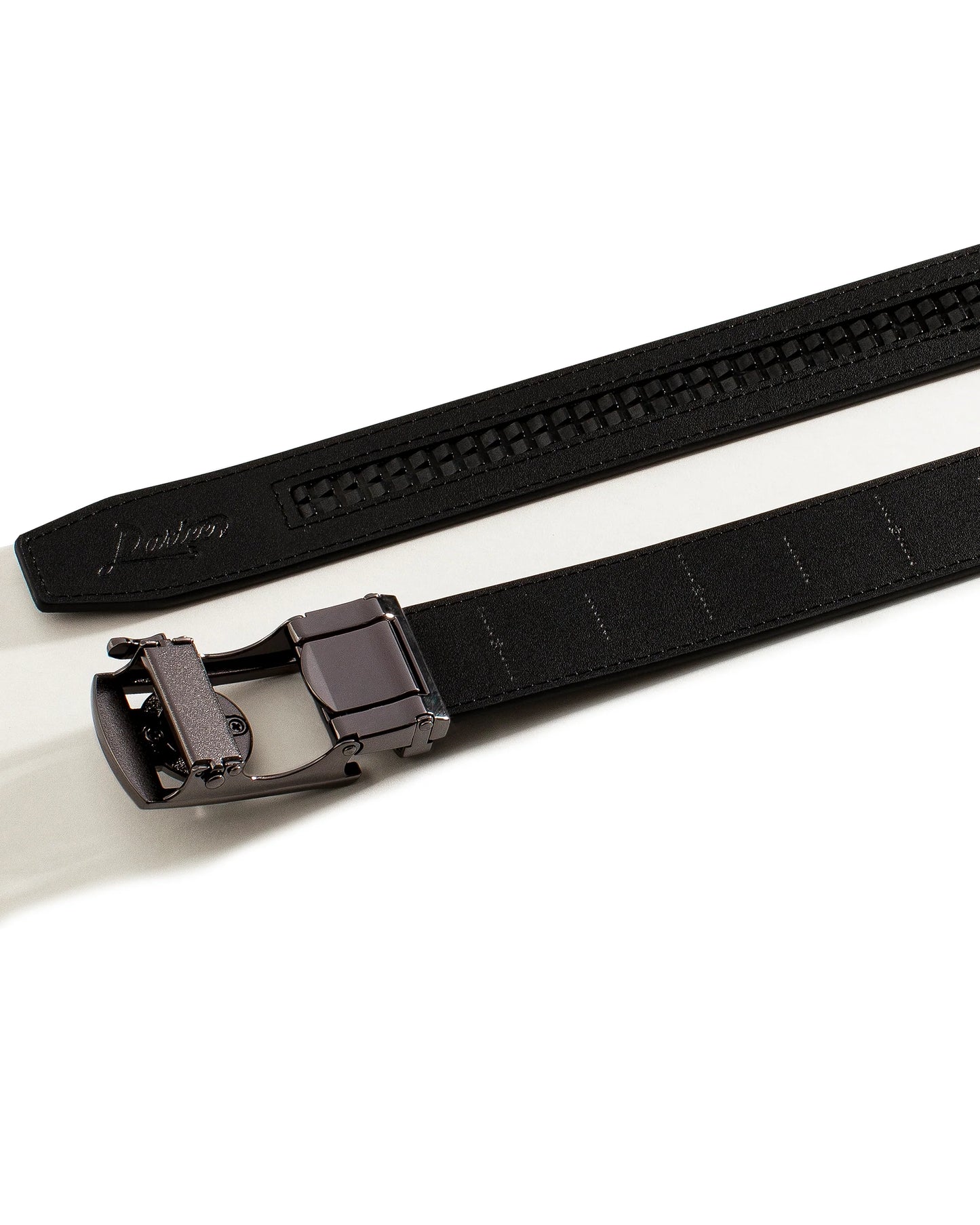 Shadow Storm Black Weather-Resistant Golf Belt Dartee Golf