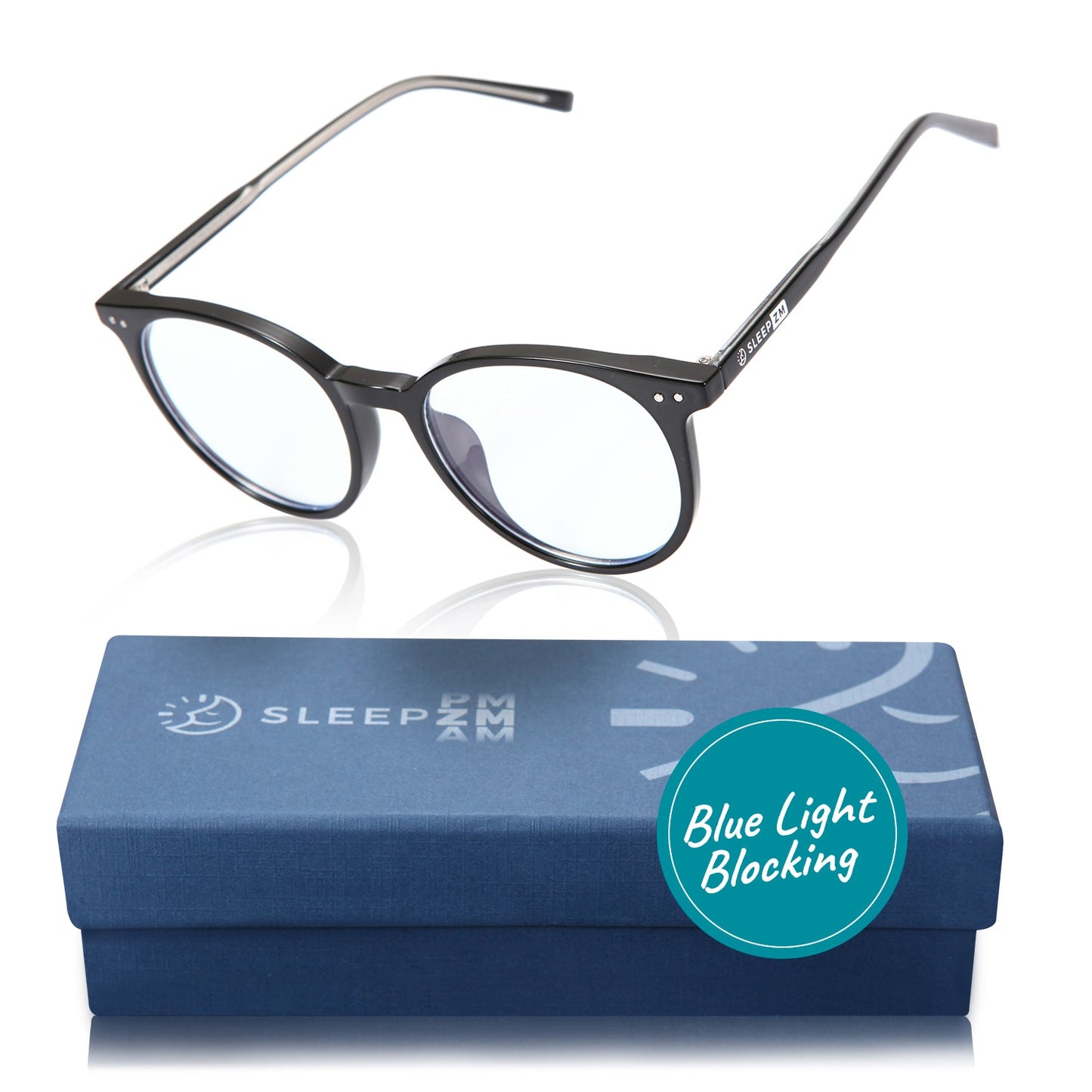 Blue Light Blocking Black Daytime Oracle Computer Glasses Sleep ZM