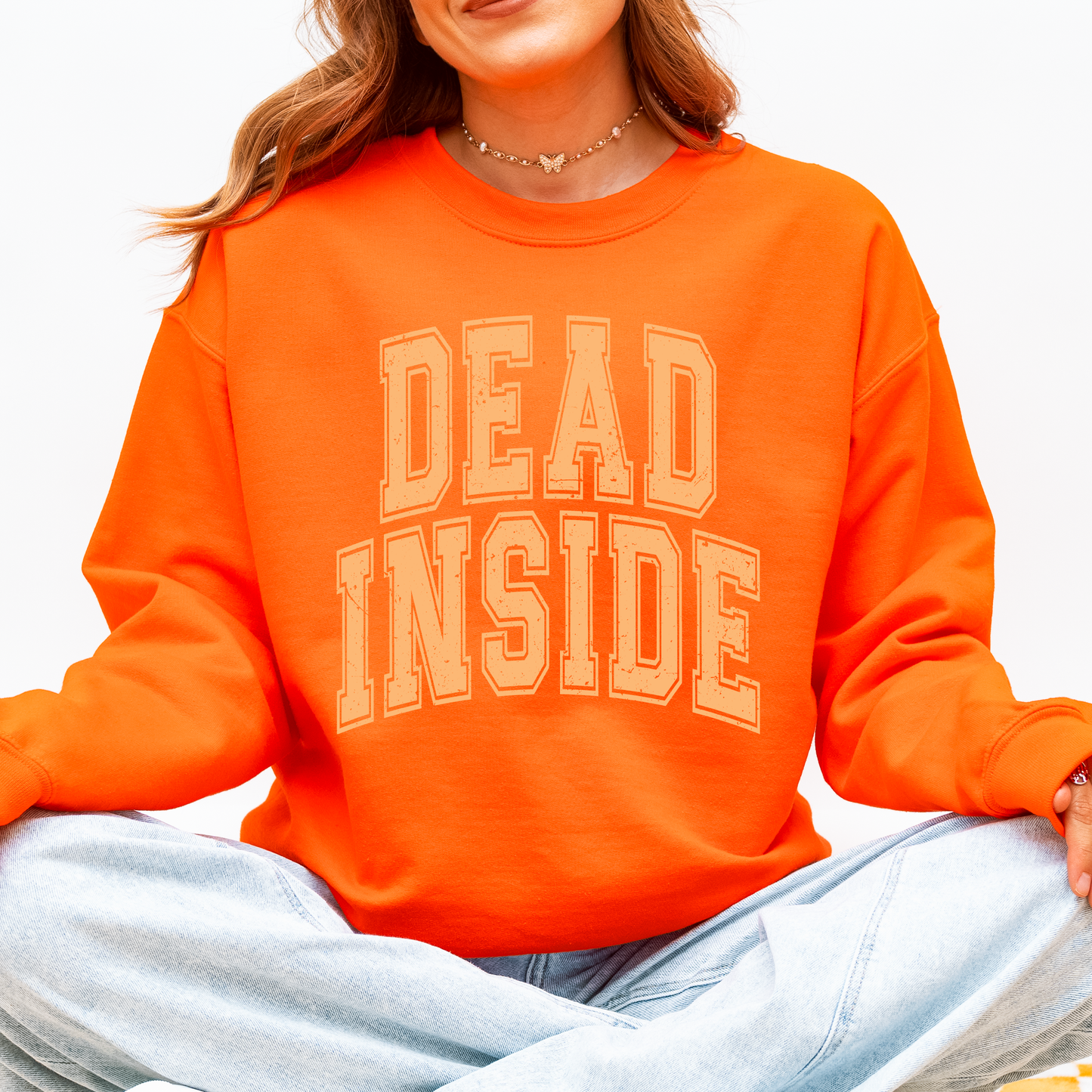 Dead Inside Mood Halloween Vibes Sweatshirt Refinery Number One