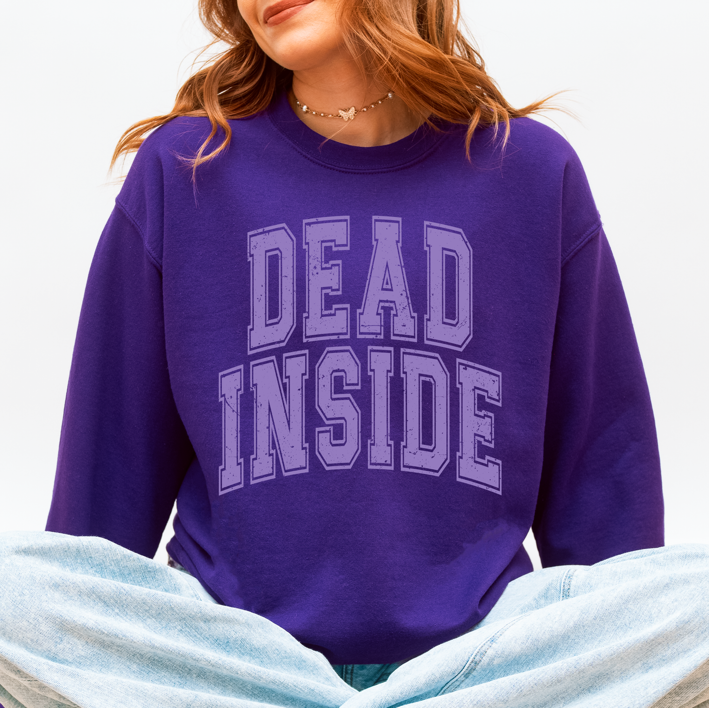 Dead Inside Mood Halloween Vibes Sweatshirt Refinery Number One