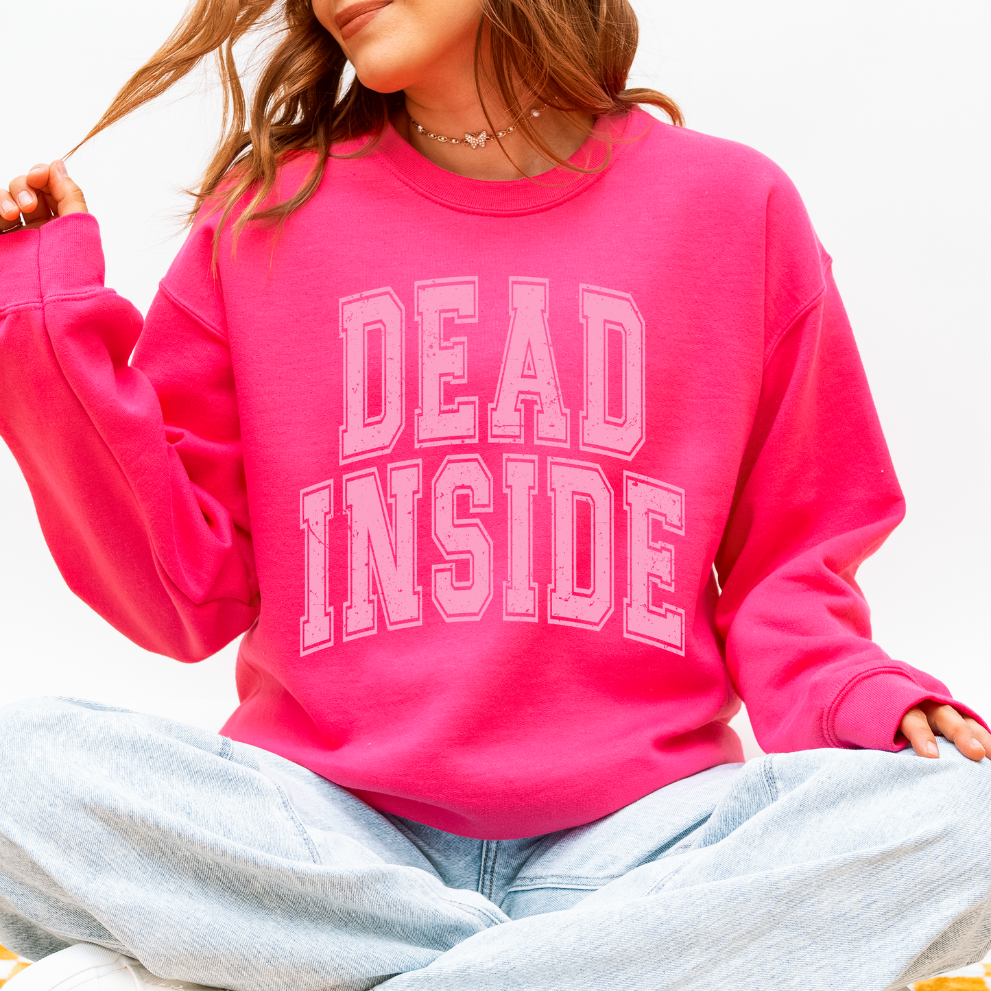 Dead Inside Mood Halloween Vibes Sweatshirt Refinery Number One