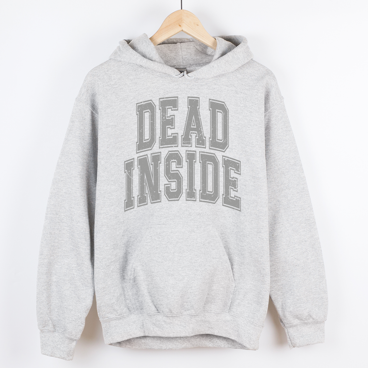Dead Inside Mood Halloween Vibes Hooded Sweatshirt Hoodie Refinery Number One