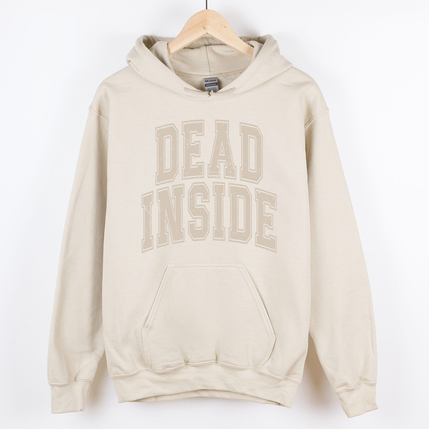 Dead Inside Mood Halloween Vibes Hooded Sweatshirt Hoodie Refinery Number One