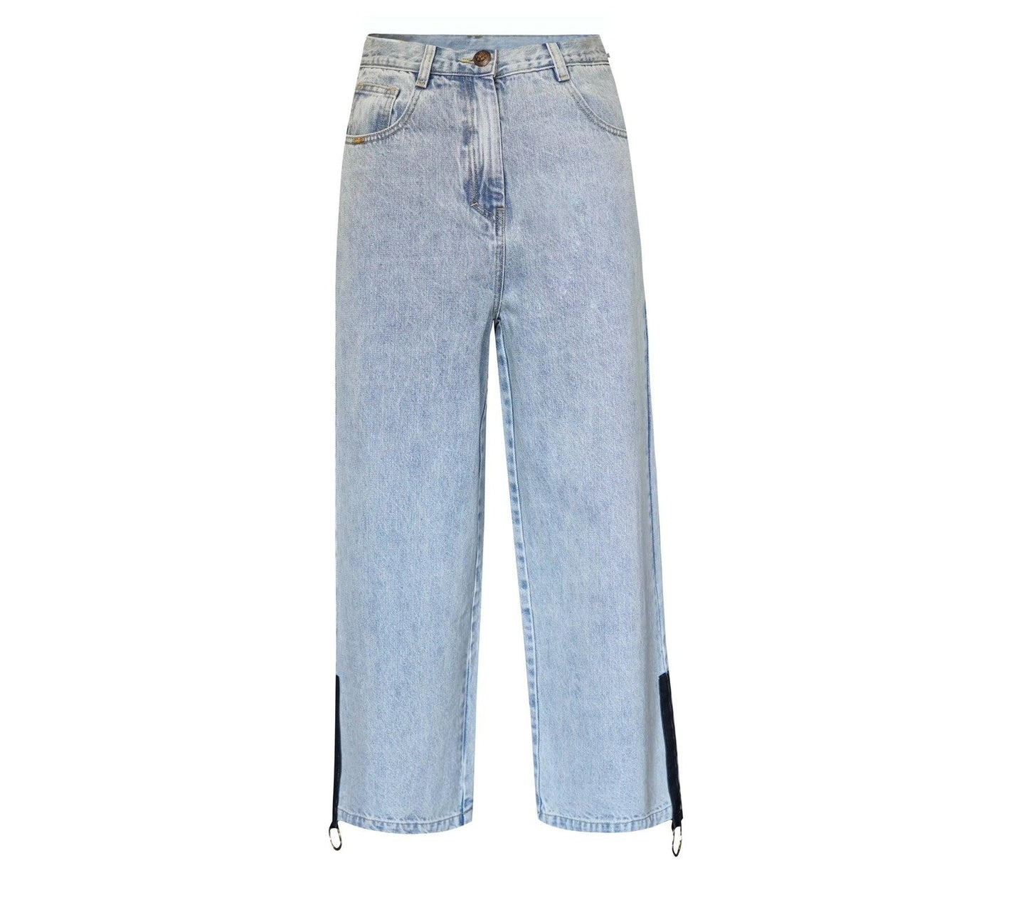 Demi Straight Cut High-Rise Jeans Women's Straight-Leg Denim Le Réussi