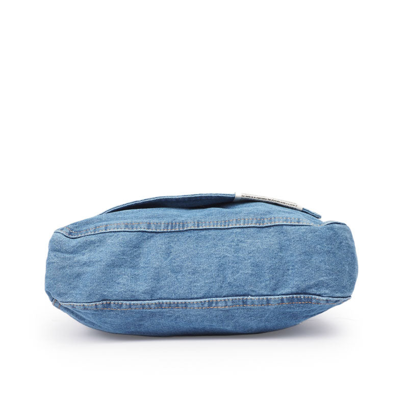 Denim Messenger Bag