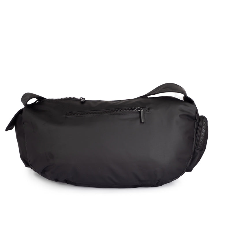 Designer Black Messenger Bag