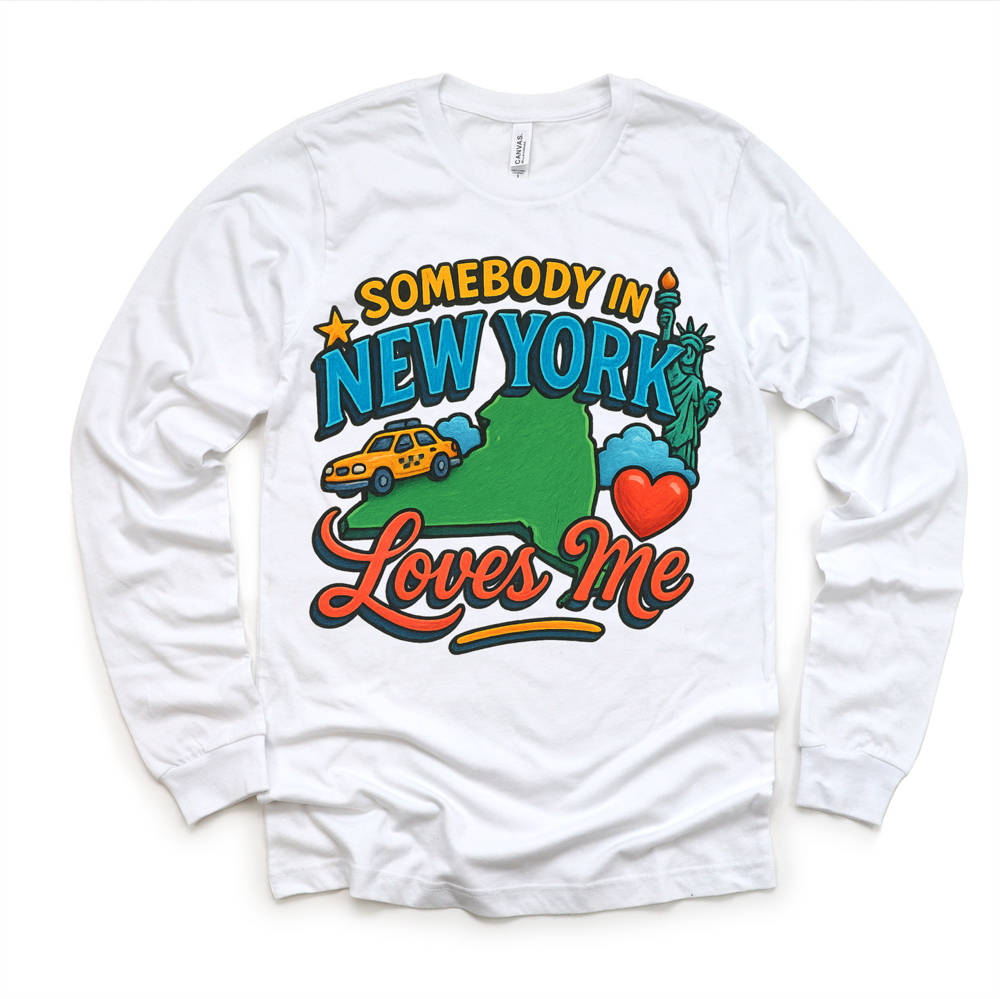 Somebody In New York Loves Me Shirt - State Souvenir Tee