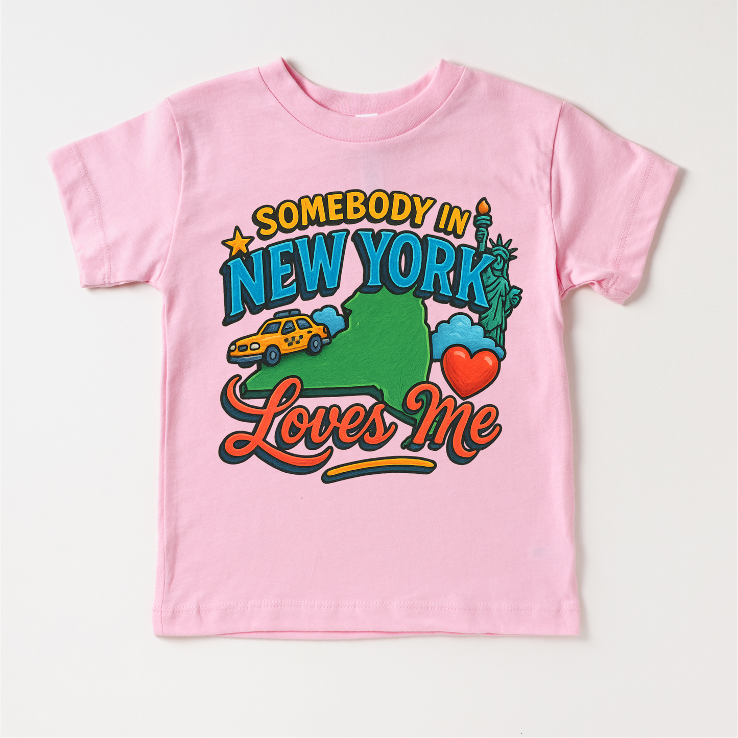 Somebody In New York Loves Me Shirt - State Souvenir Tee