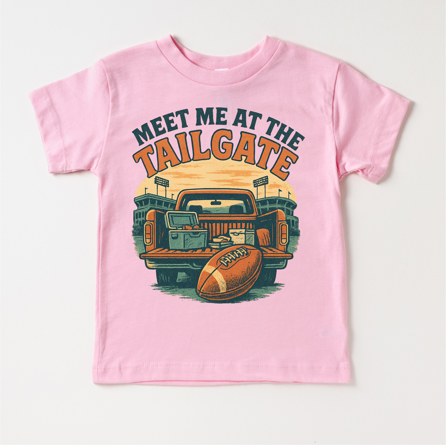 Meet Me At The Tailgate Football Shirt - Retro Football Tee