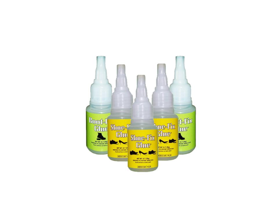DIY 5-Pack Factory Damaged Boot-Fix and Shoe-Fix Glue