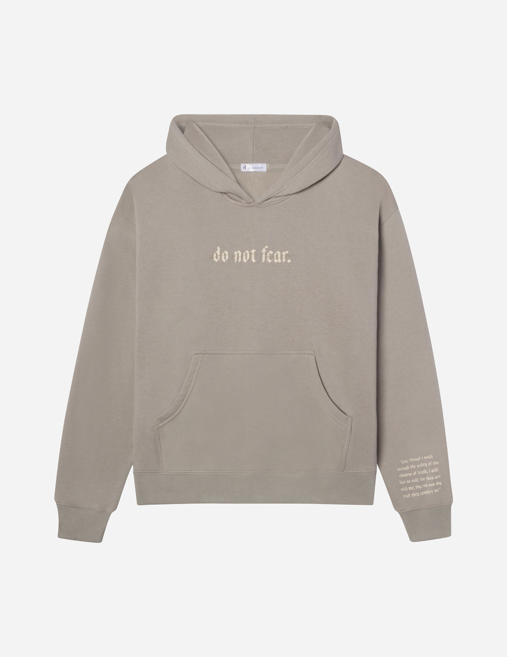 Do Not Fear Grey Moonbeam Unisex Hoodie