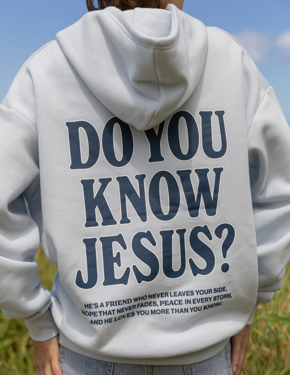 Do You Know Jesus Skywriting Unisex Hoodie