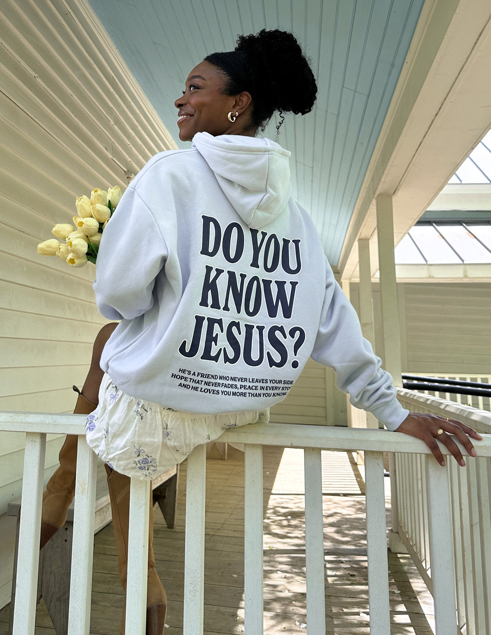 Do You Know Jesus Skywriting Unisex Hoodie