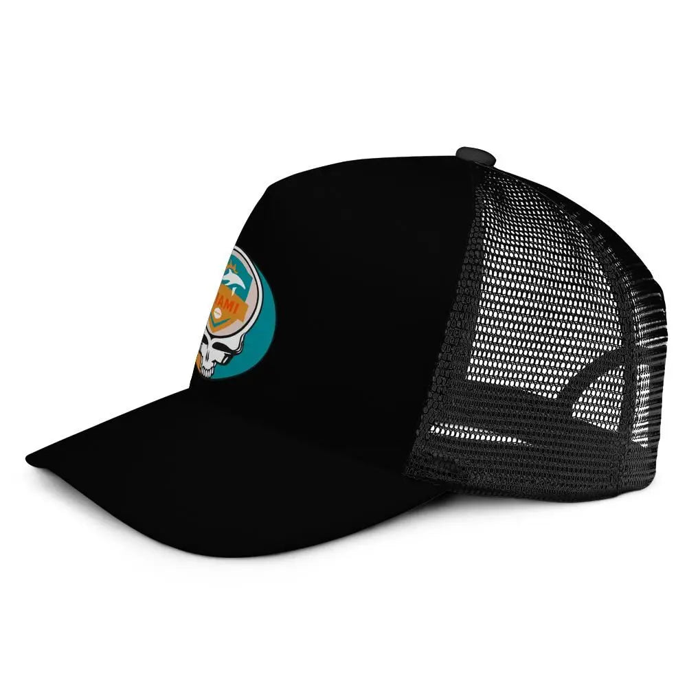 Miami Football Edition Stealie Trucker Cap The Gridiron Collection