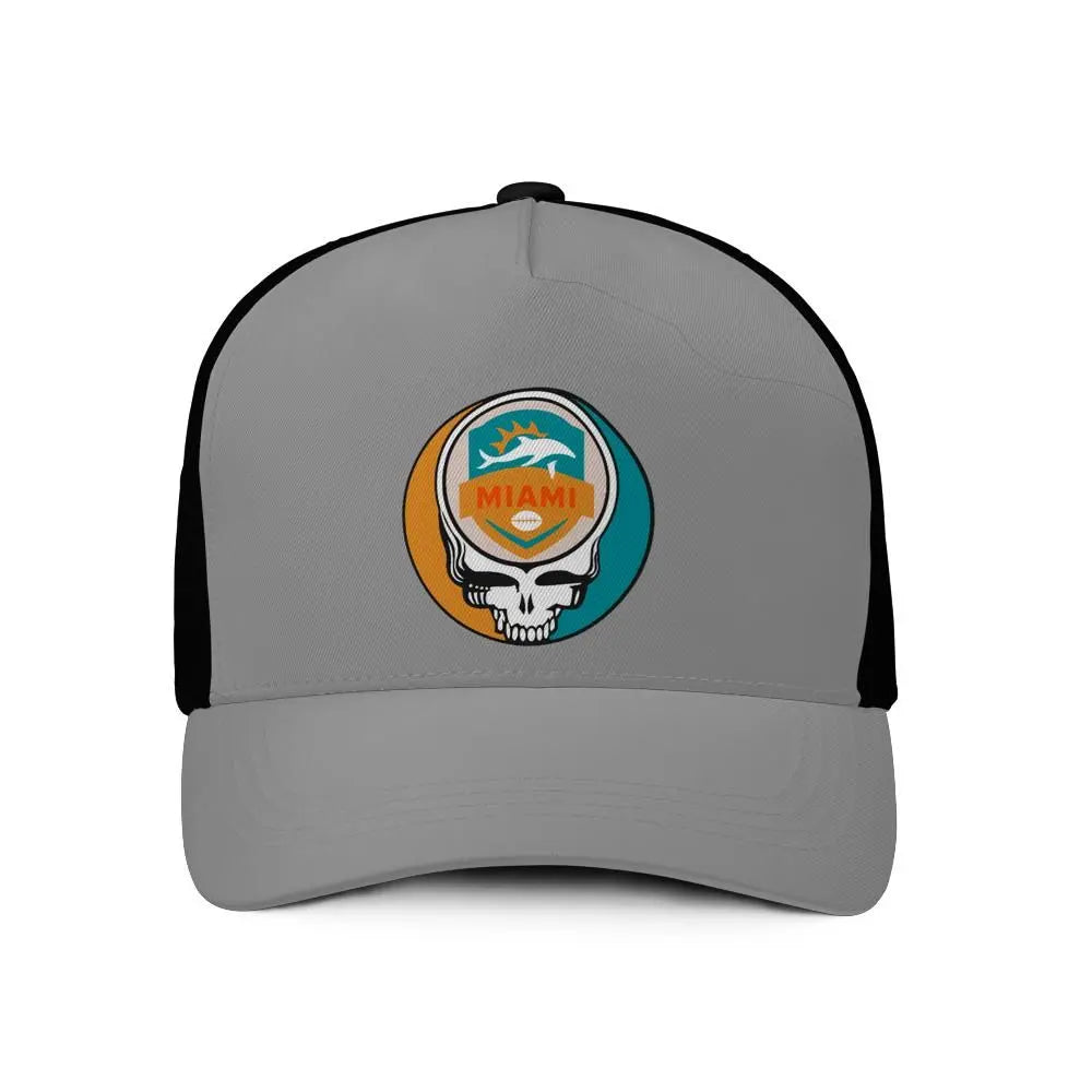 Miami Football Edition Stealie Trucker Cap The Gridiron Collection